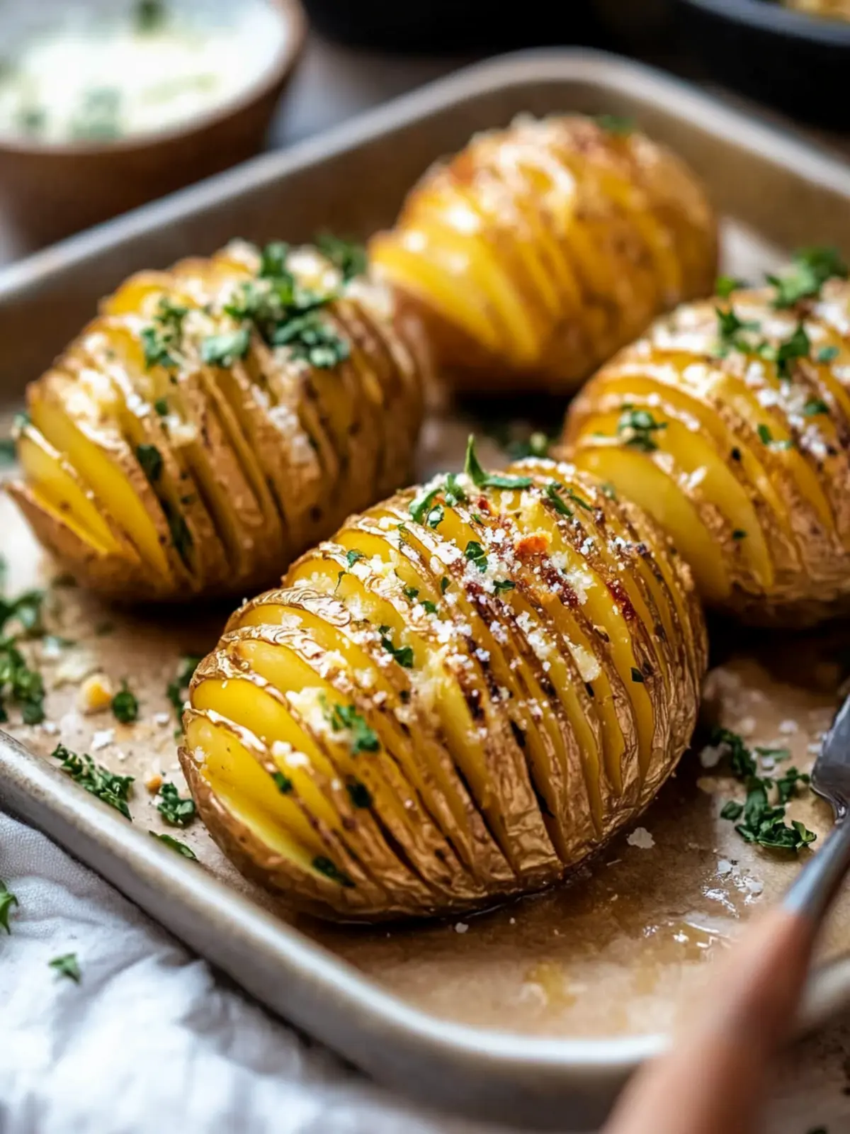 Easy Hasselback Potatoes Recipe
