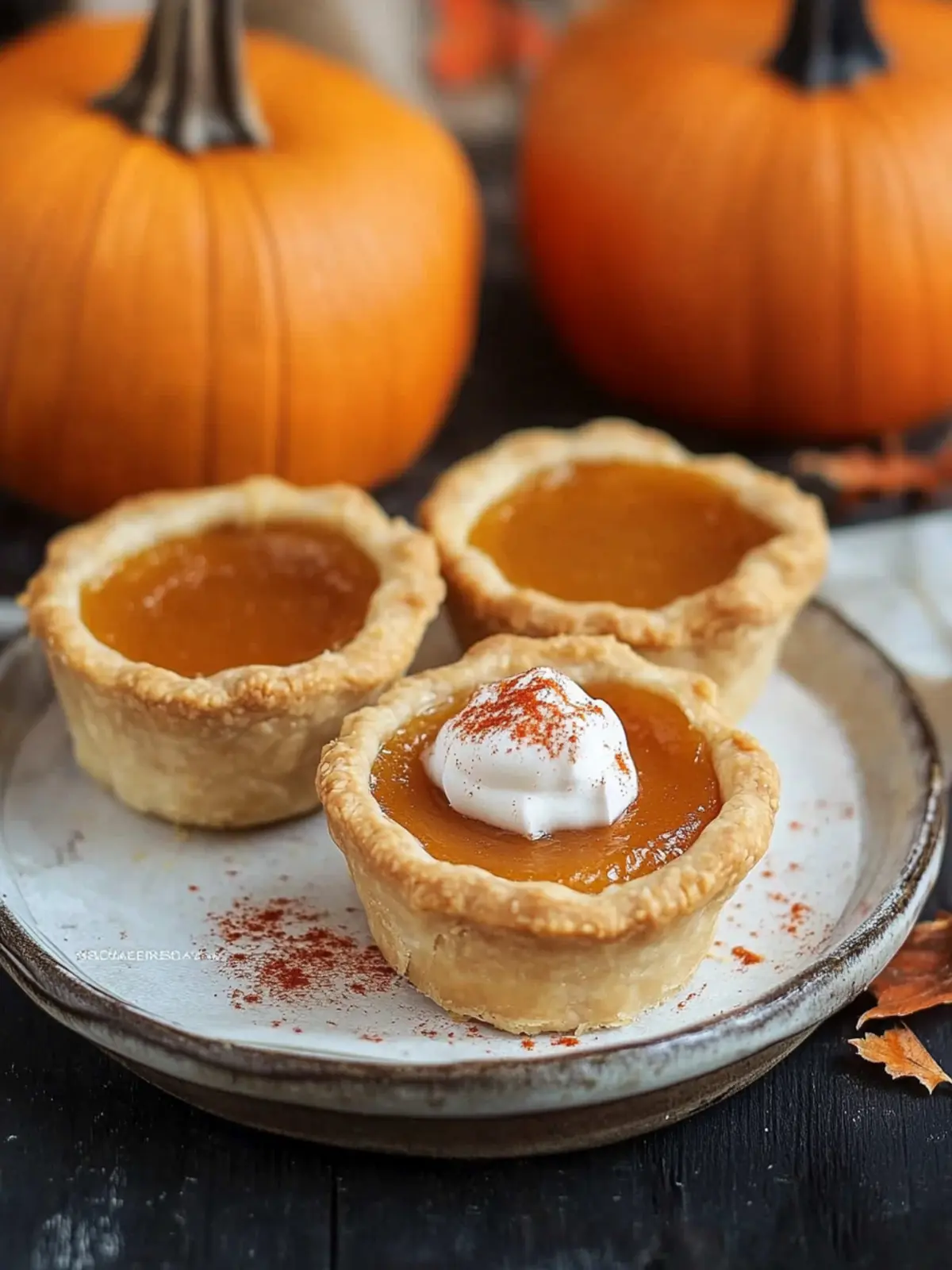 Mini Pumpkin Pies
