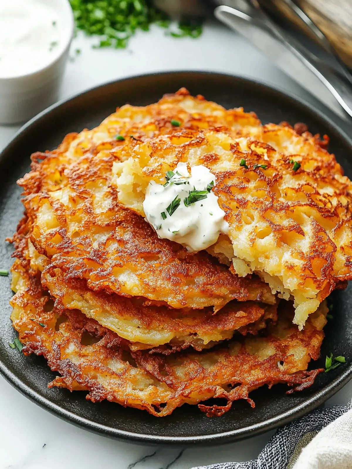 The Best Crispy Hash Browns