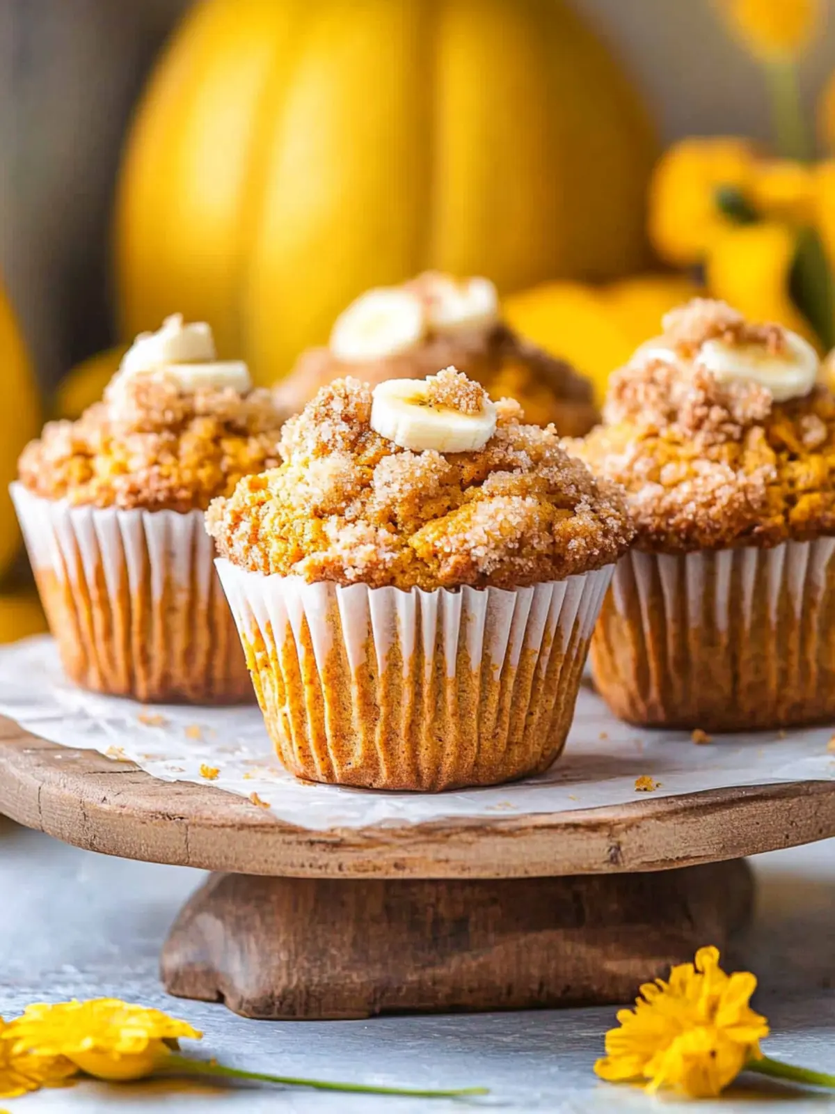 Banana Pumpkin Muffins