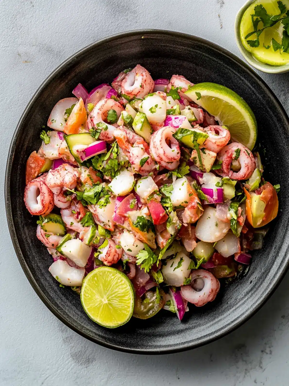 Easy Octopus Ceviche Recipe (Ceviche de Pulpo)