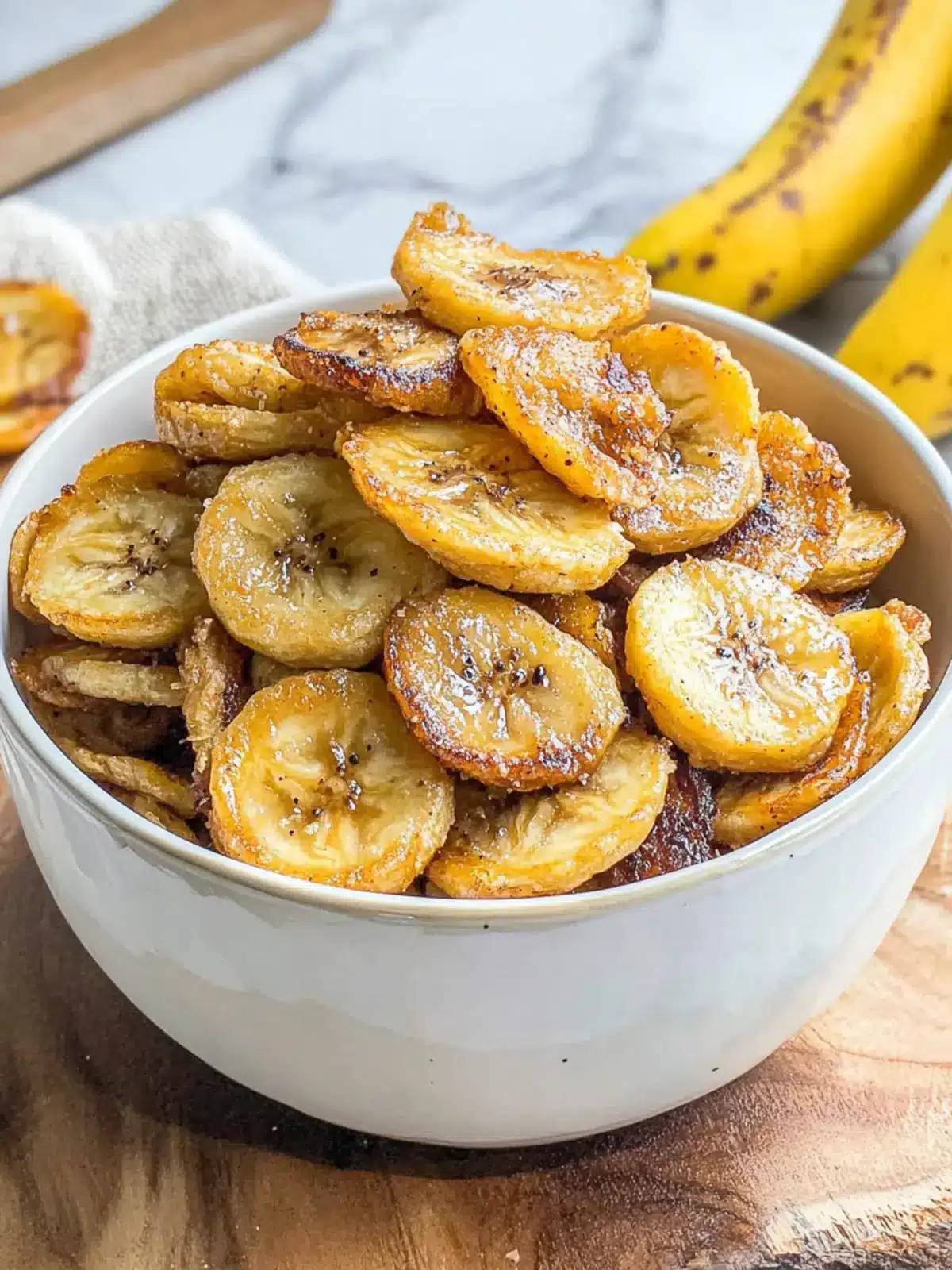 Air Fryer Banana Chips