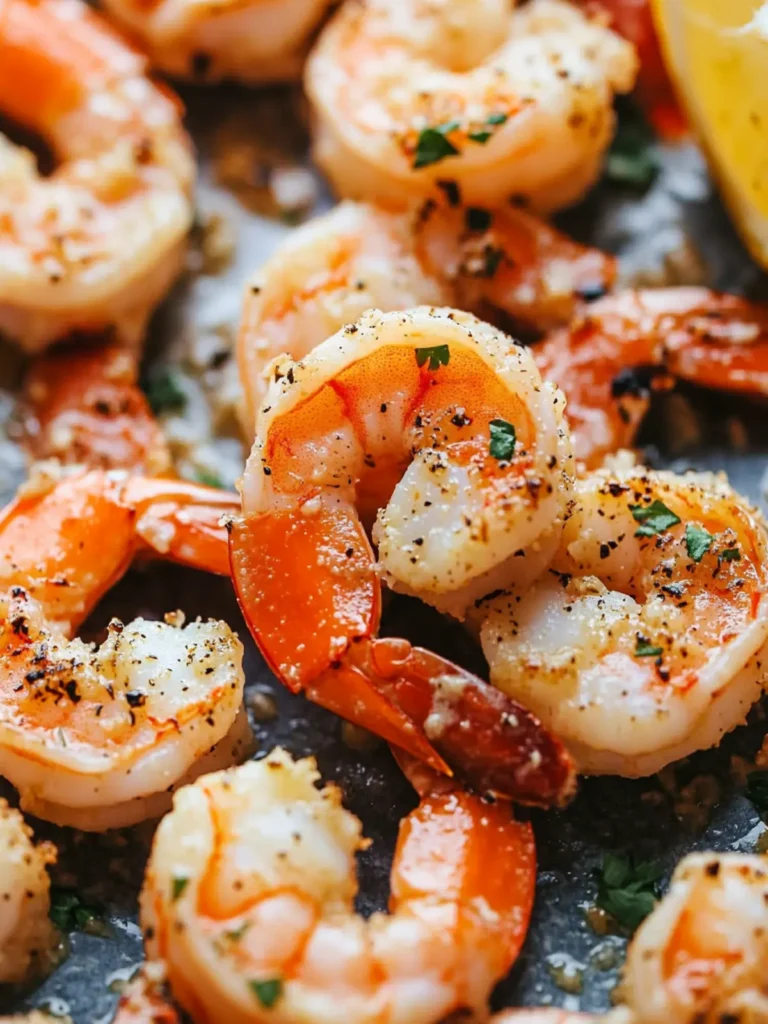 Garlic Parmesan Roasted Shrimp