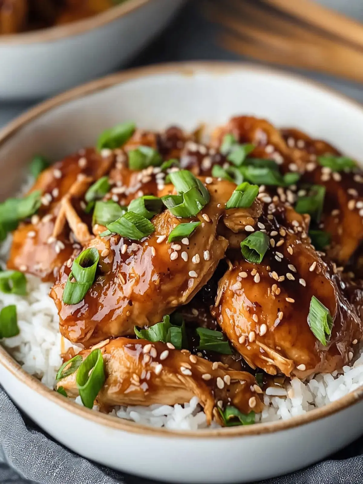 Crockpot Soy Honey Garlic Chicken
