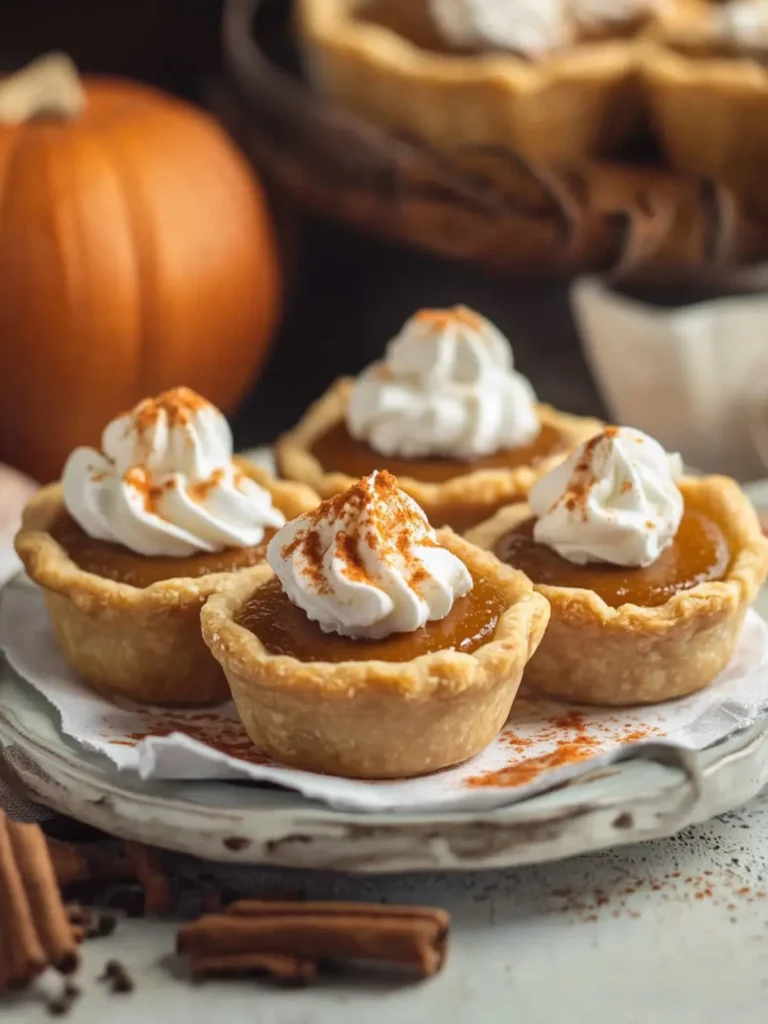Mini Pumpkin Pies