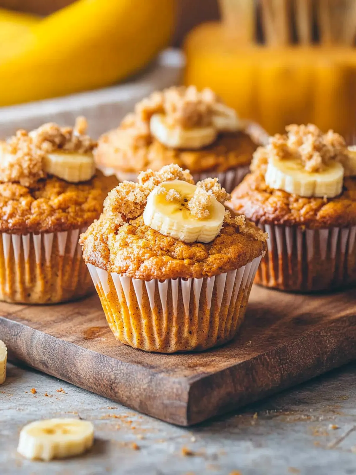 Banana Pumpkin Muffins