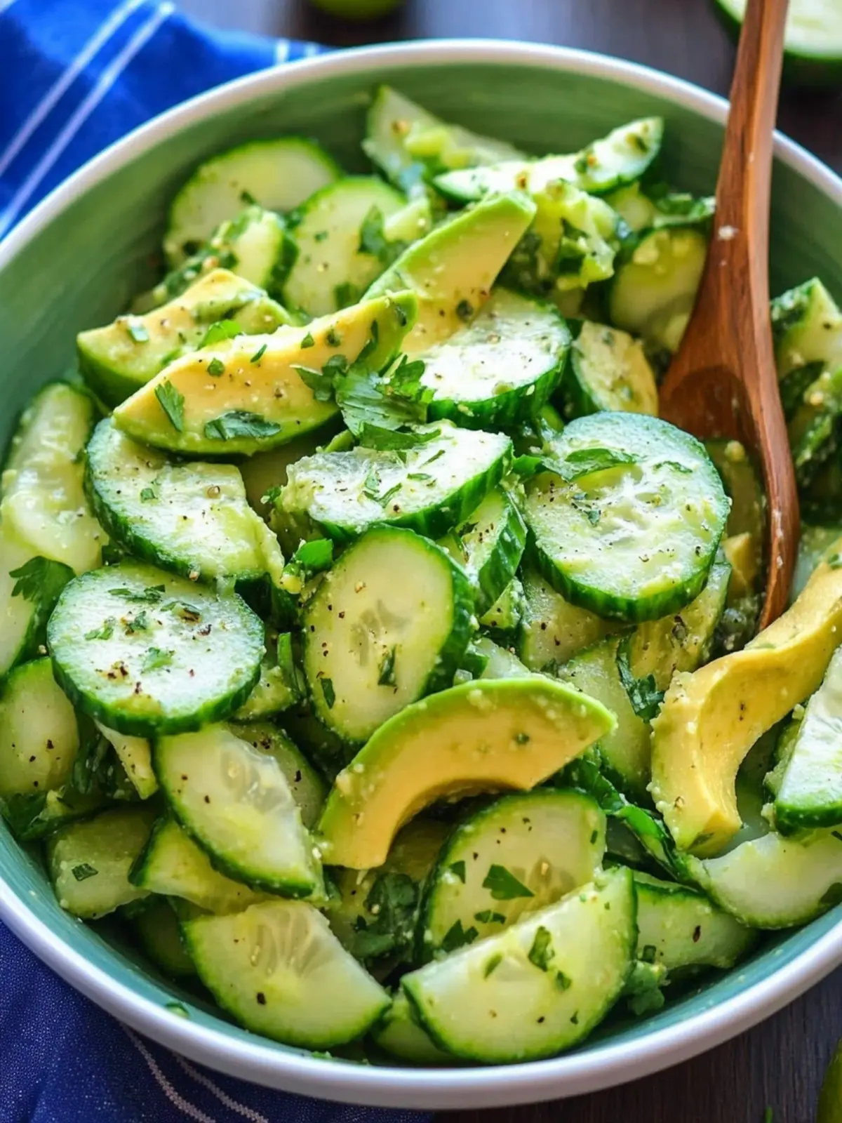 Avocado Cucumber Salad Recipe