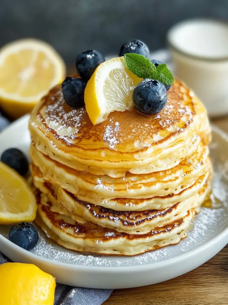 Lemon Ricotta Pancakes