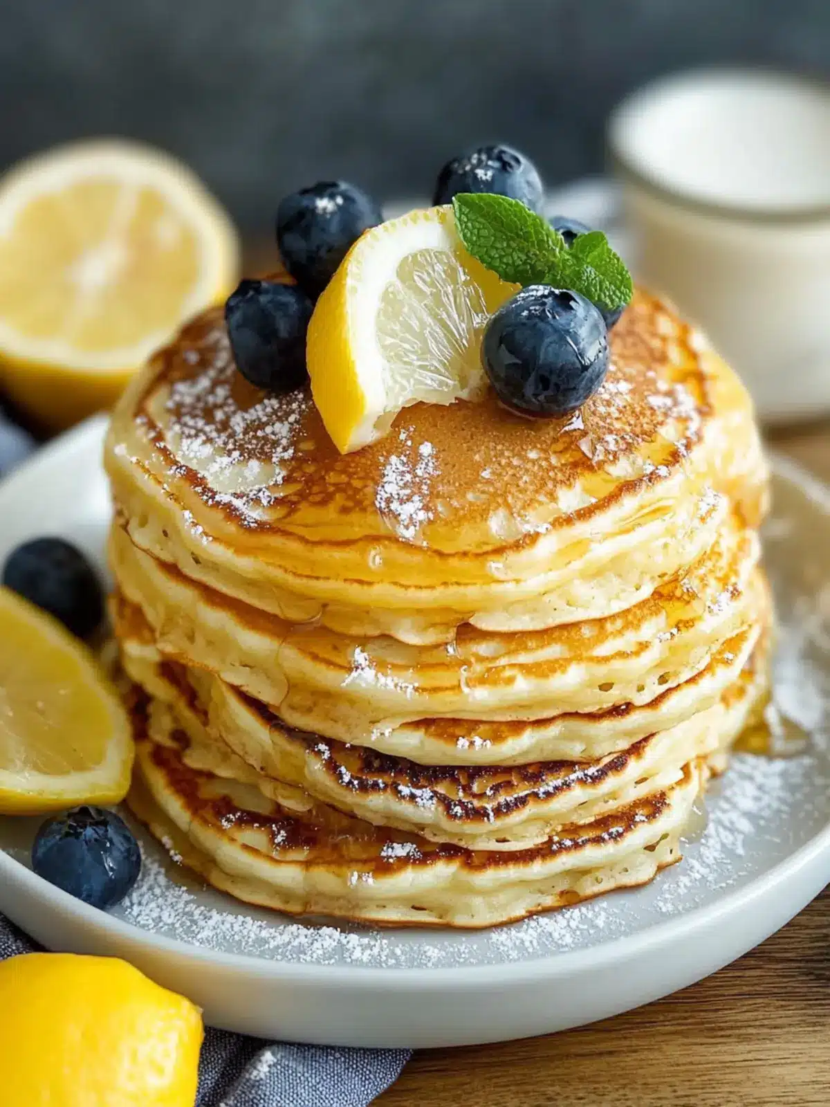 Lemon Ricotta Pancakes That Will Brighten Your Breakfast 5 Lemon Ricotta Pancakes