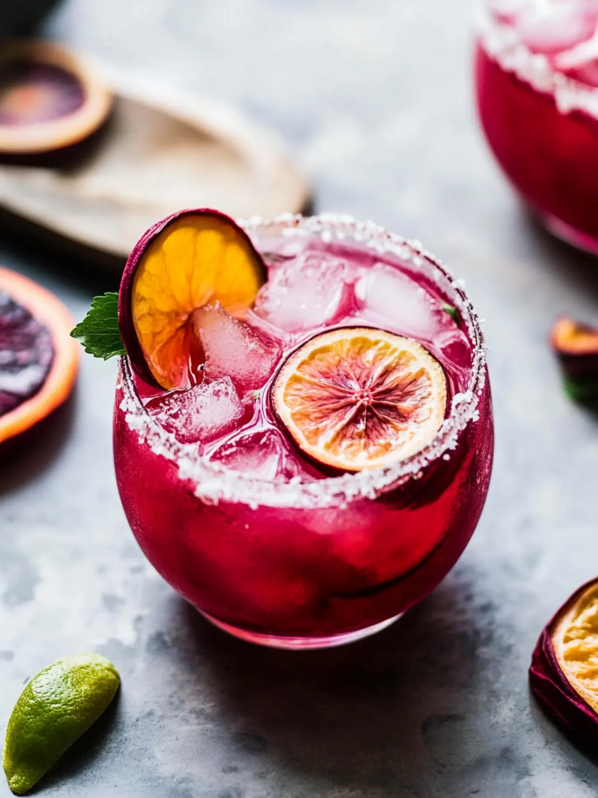 Hibiscus Margarita (Easy 5-Ingredient Recipe)
