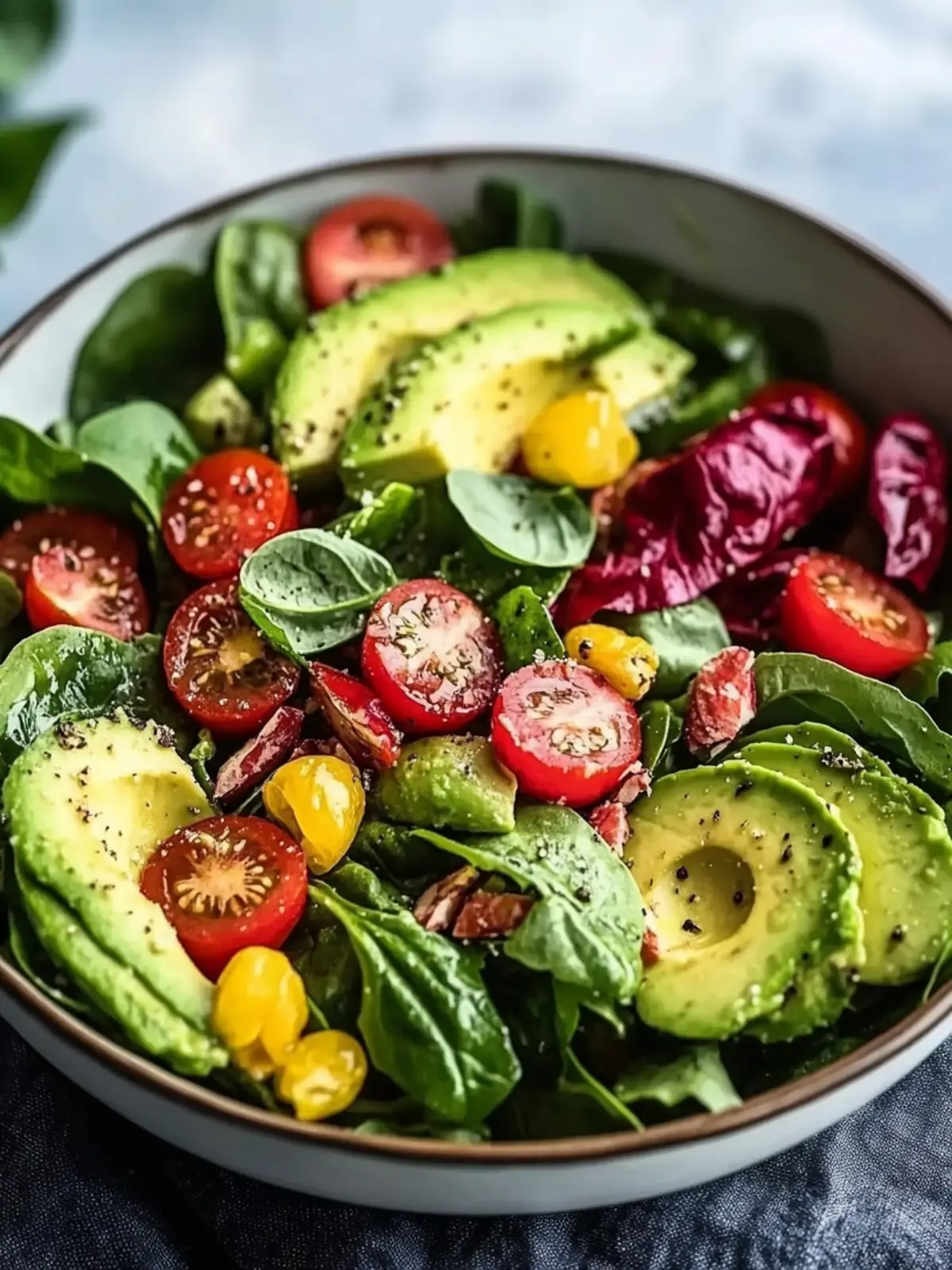 Vibrant Spring Salad with Avocado for a Fresh Taste Adventure 2 Vibrant Spring Salad with Avocado