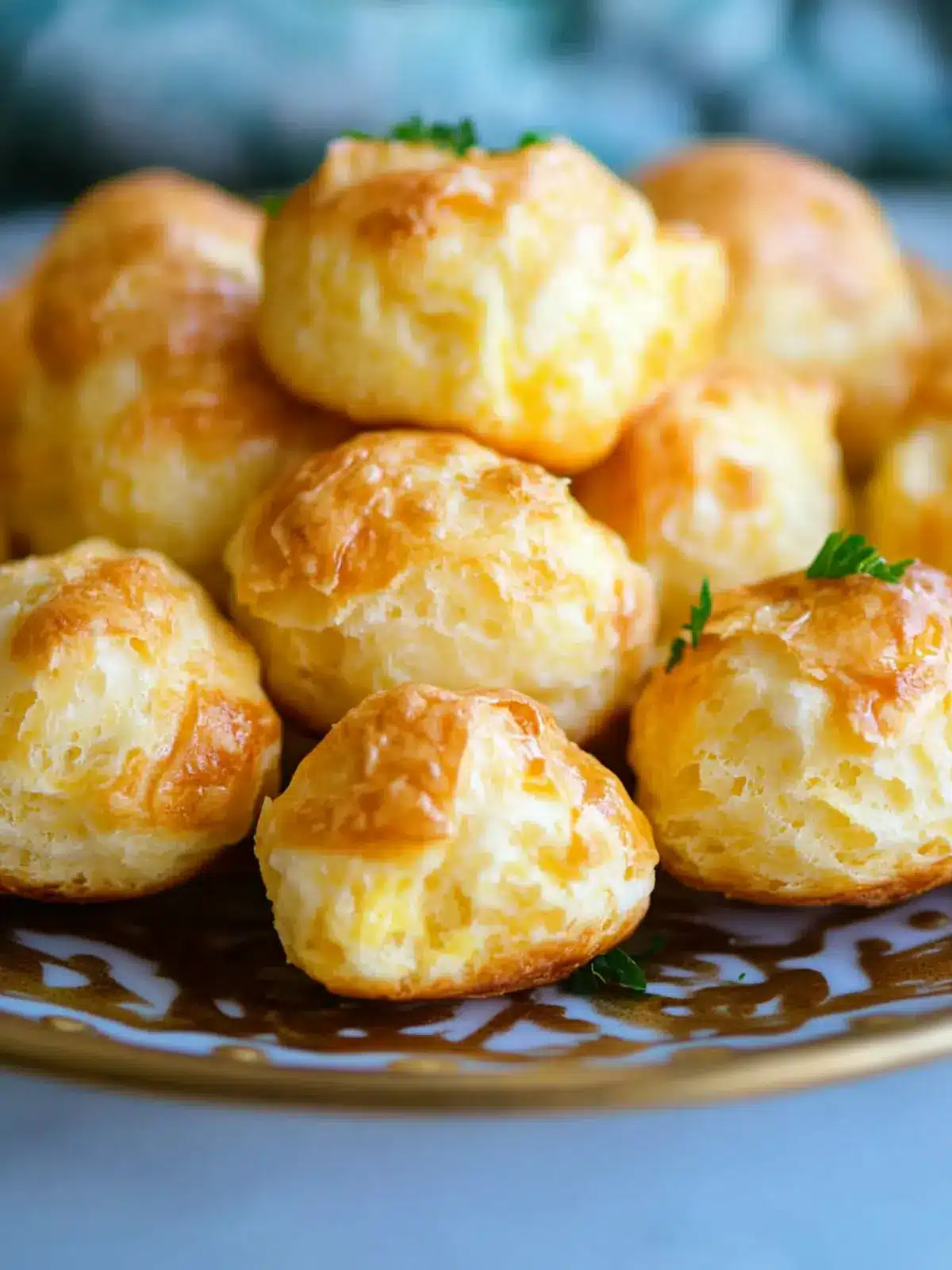 Gougères (Cheese Puffs)