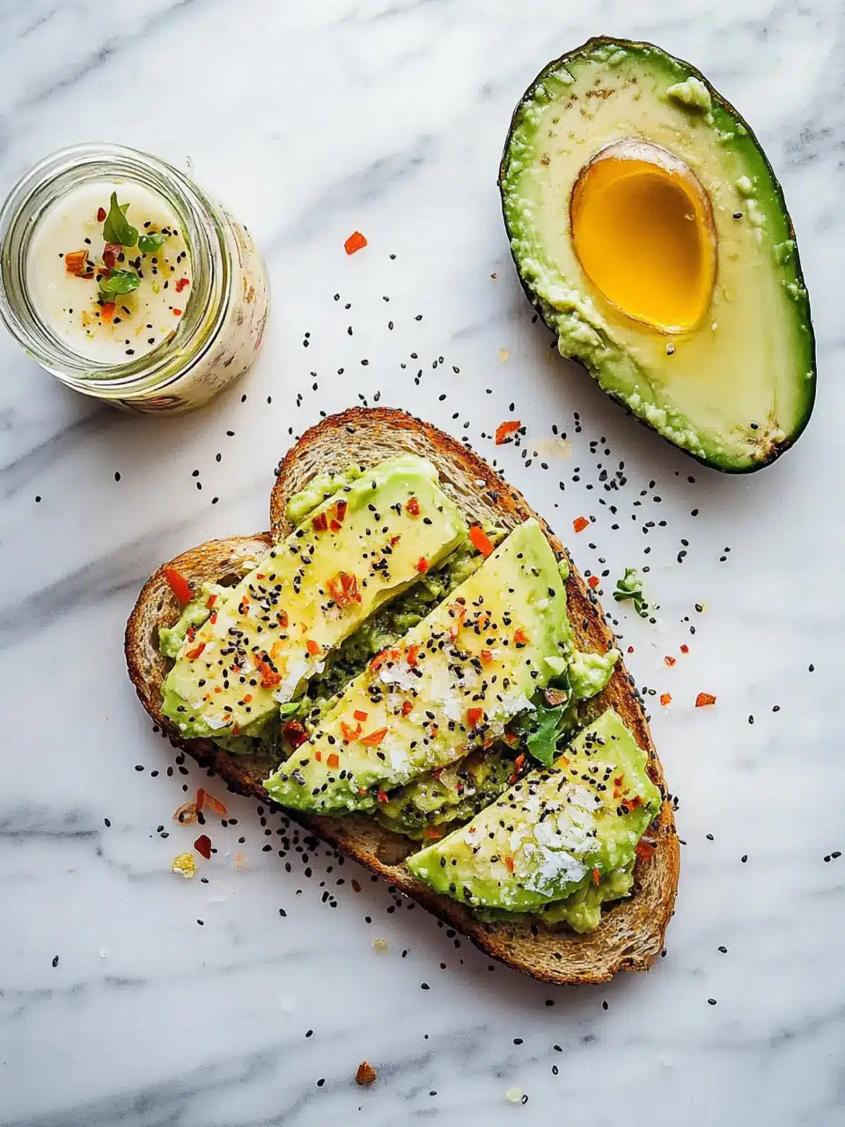 Everything but the Bagel Avocado Toast