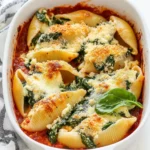 Spinach and Ricotta Stuffed Shells