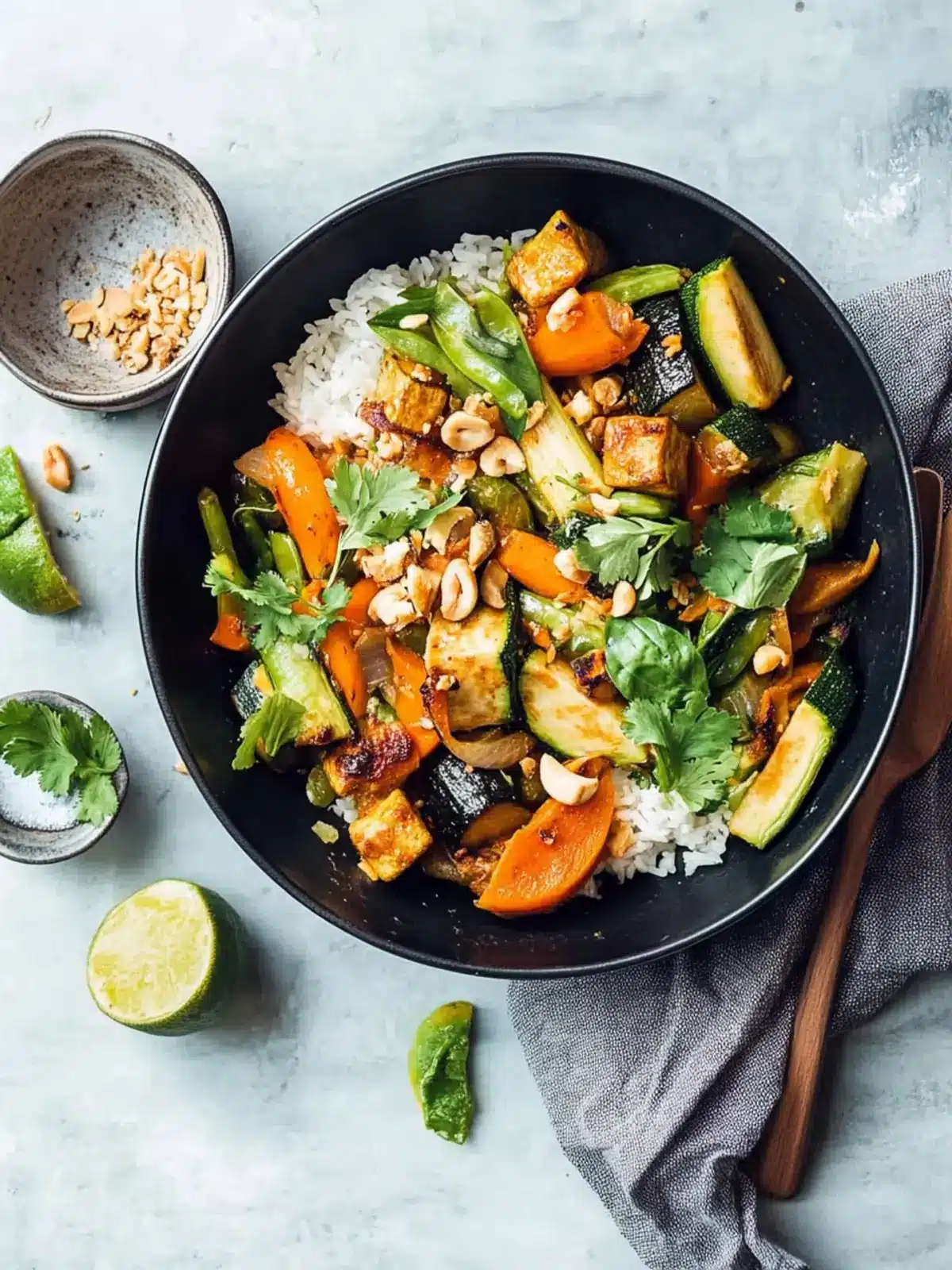 Flavorful Thai Vegetable Stir-Fry