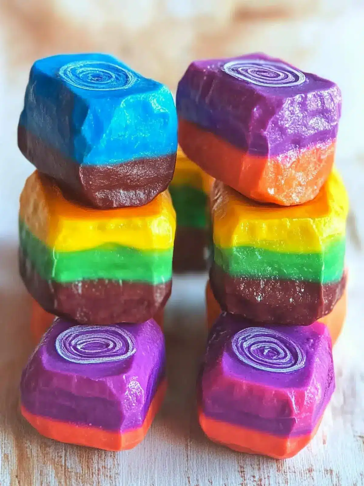 Rainbow DIY Edible Crayons Recipe