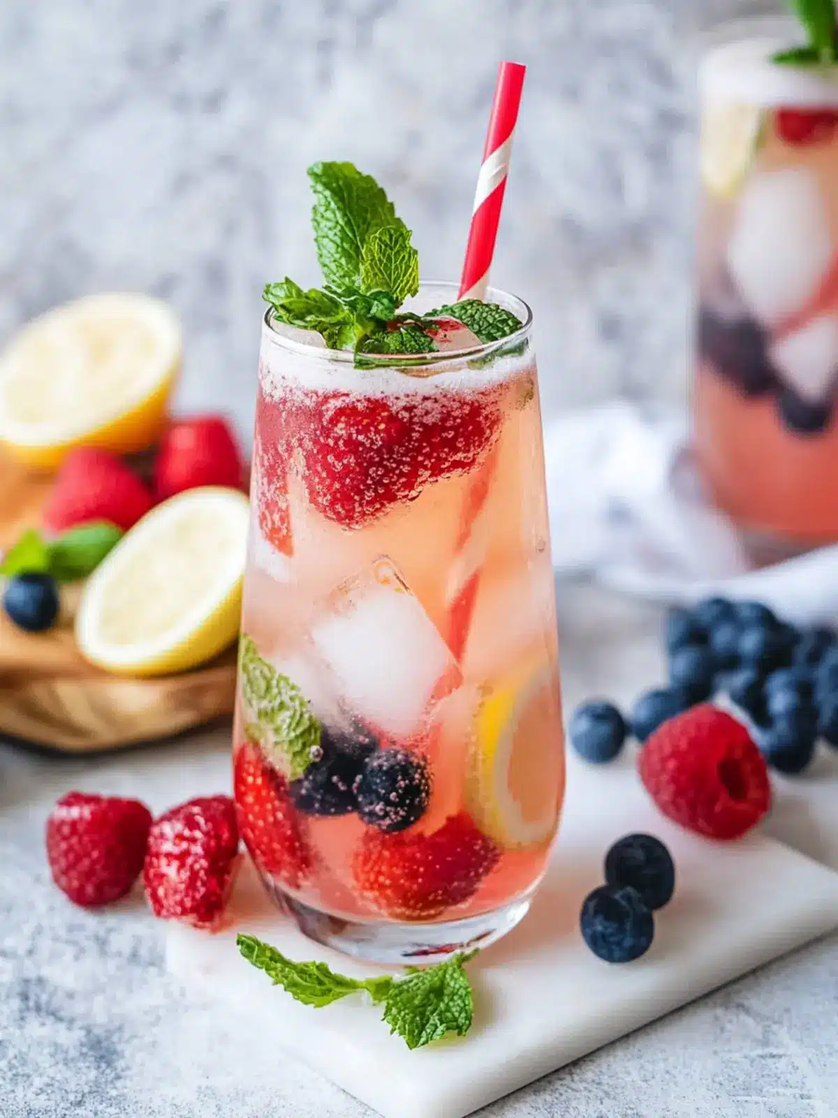Celebratory 4th of July Mocktail for a Refreshing Twist 4 Mocktail