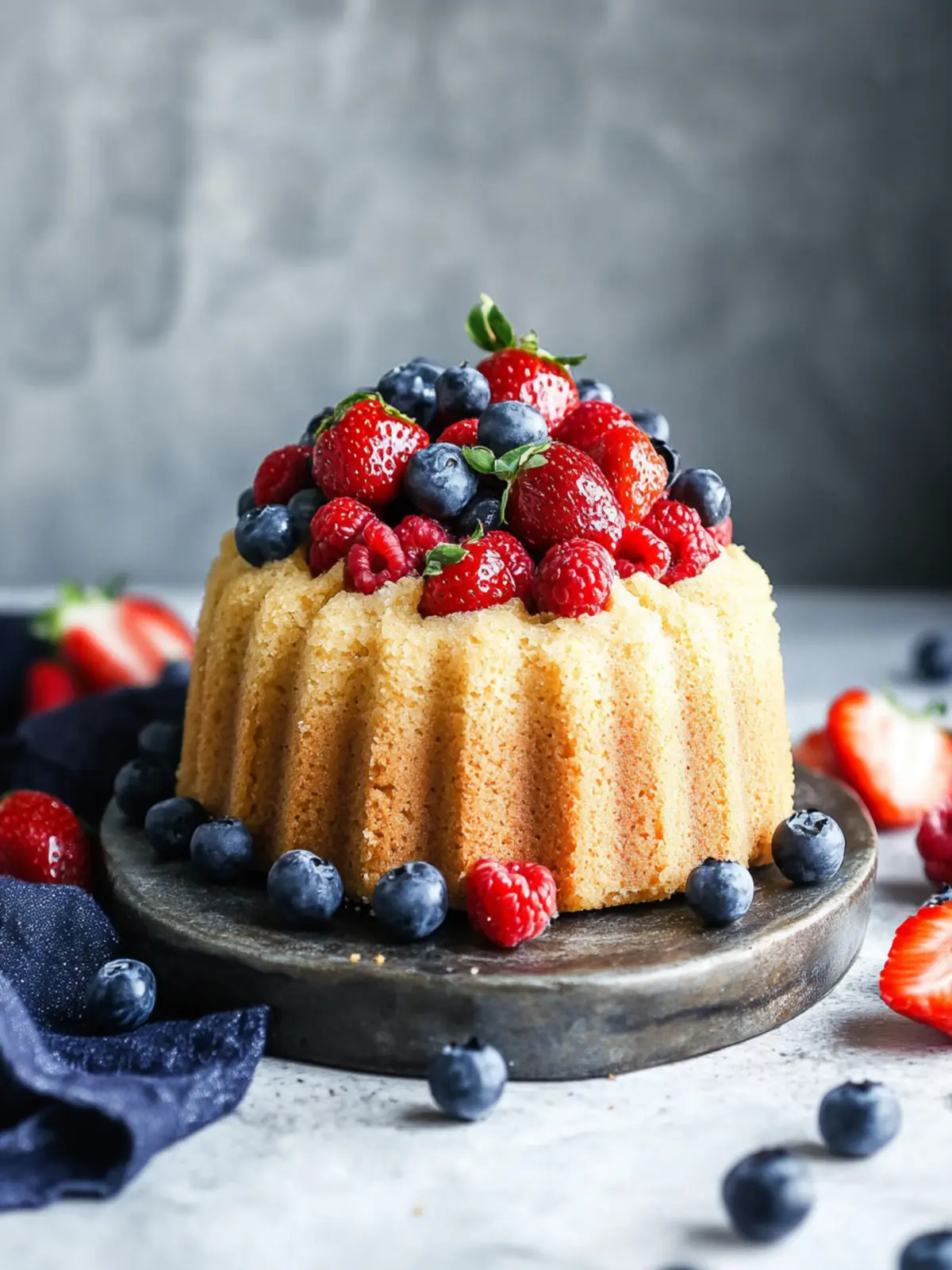 Gluten Free Vegan Pound Cake