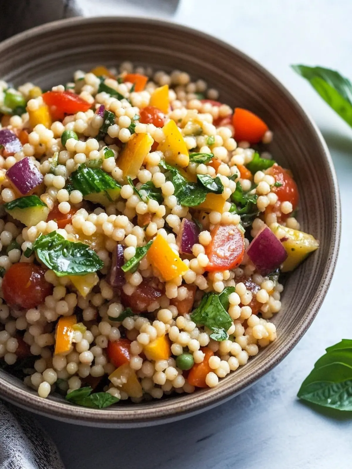 Pearl Couscous Salad