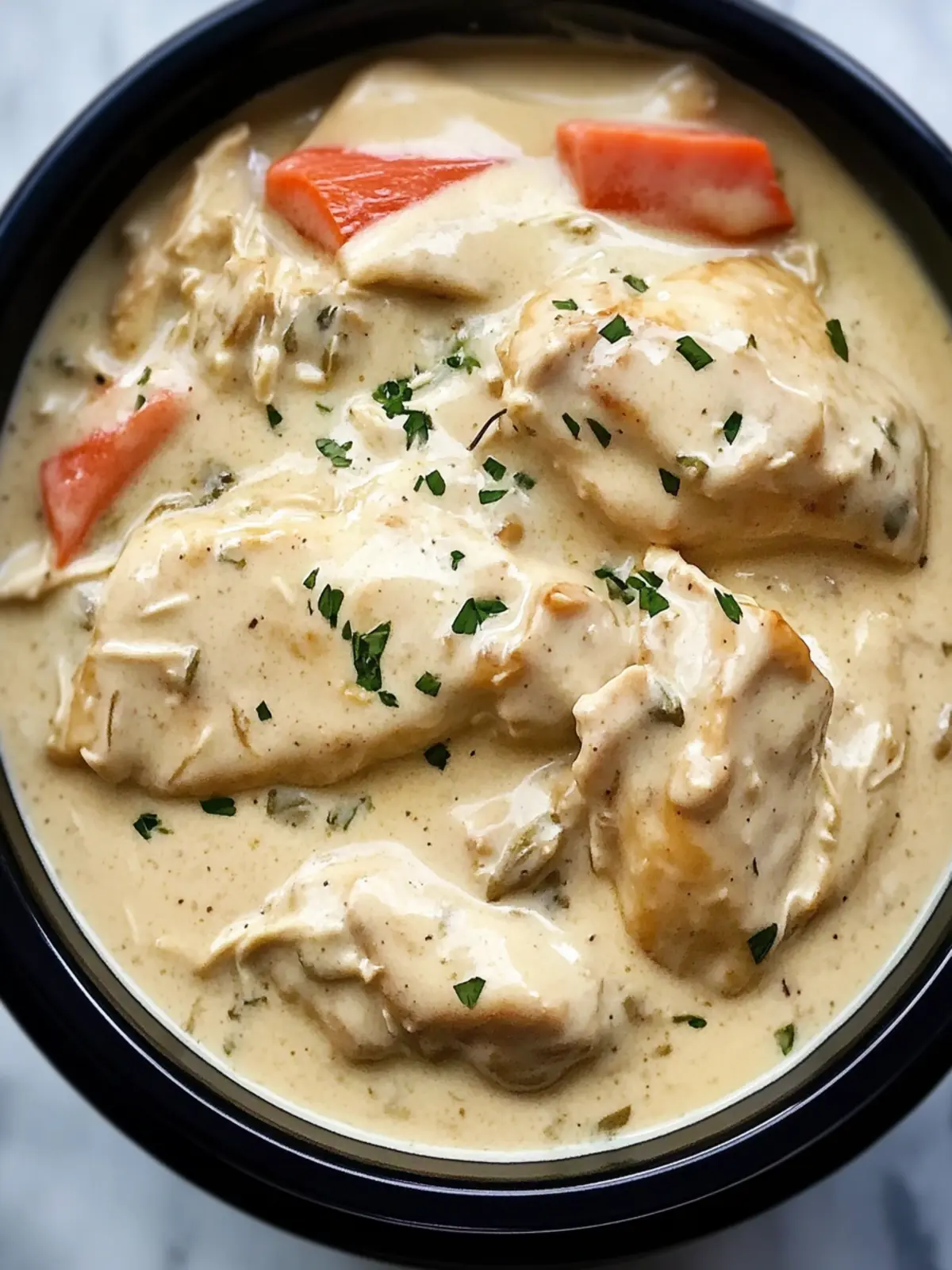 Crock Pot Creamy Ranch Chicken