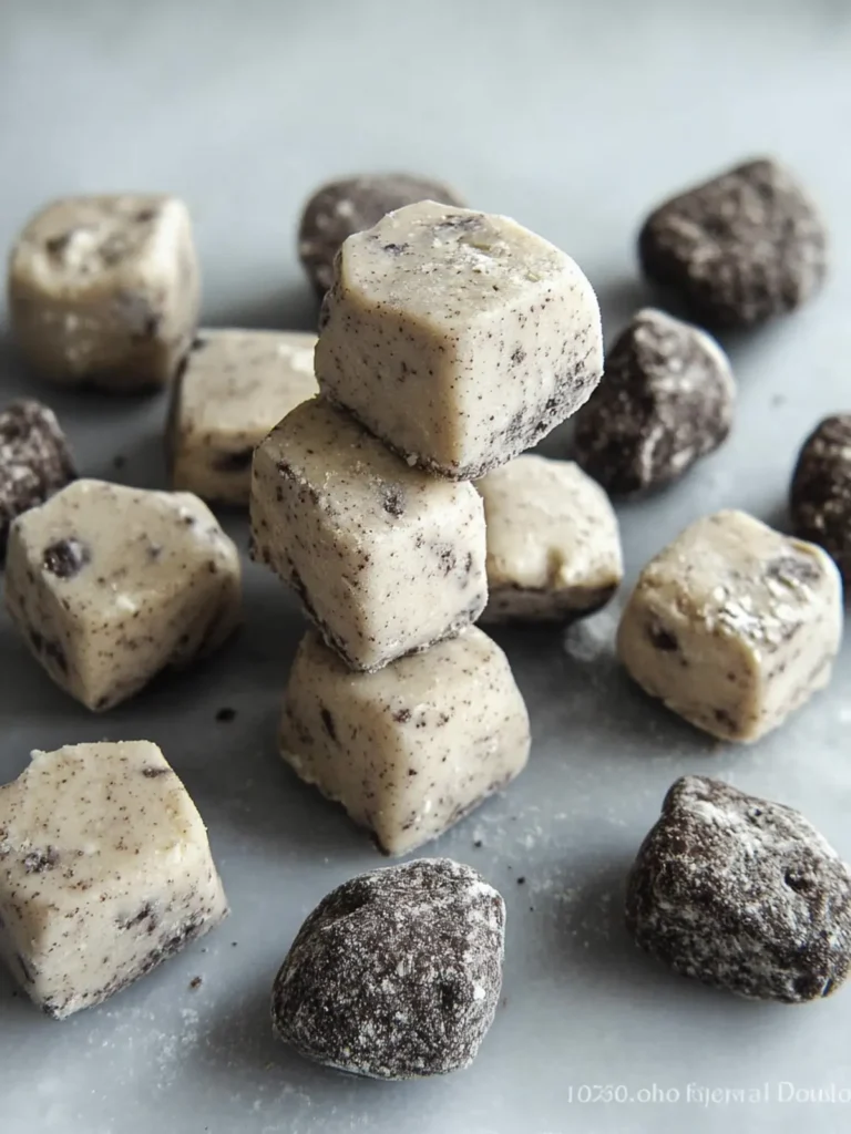 Cookies and Cream Fudge Rocks