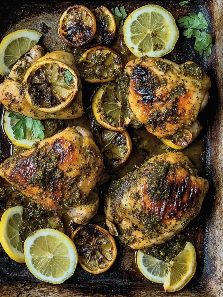 Lemon Chicken with Za’atar