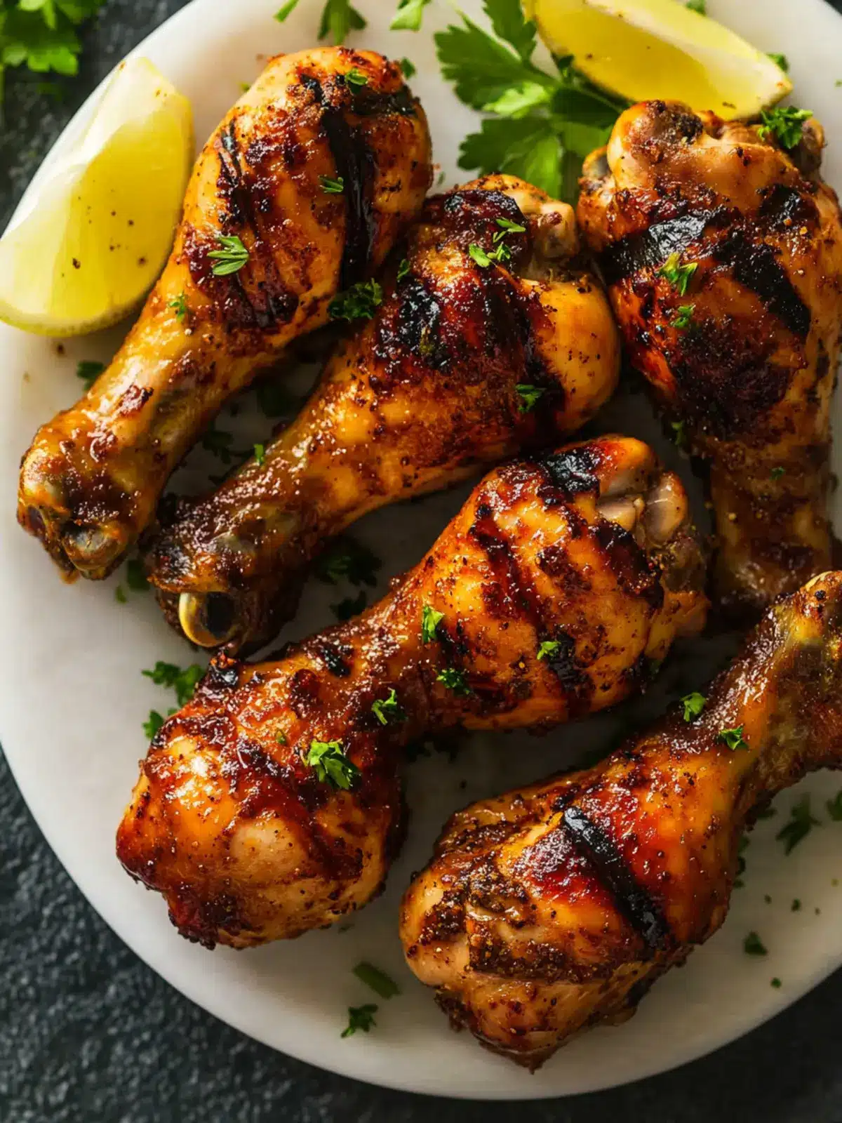 Easy Grilled Chicken Drumsticks