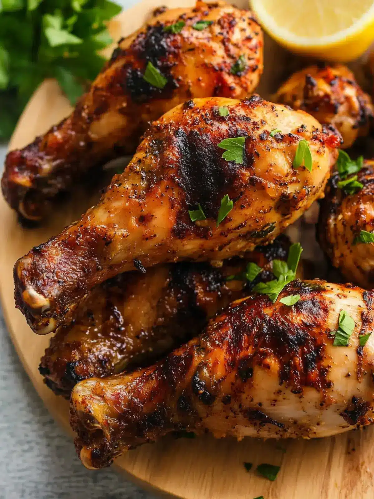 Easy Grilled Chicken Drumsticks