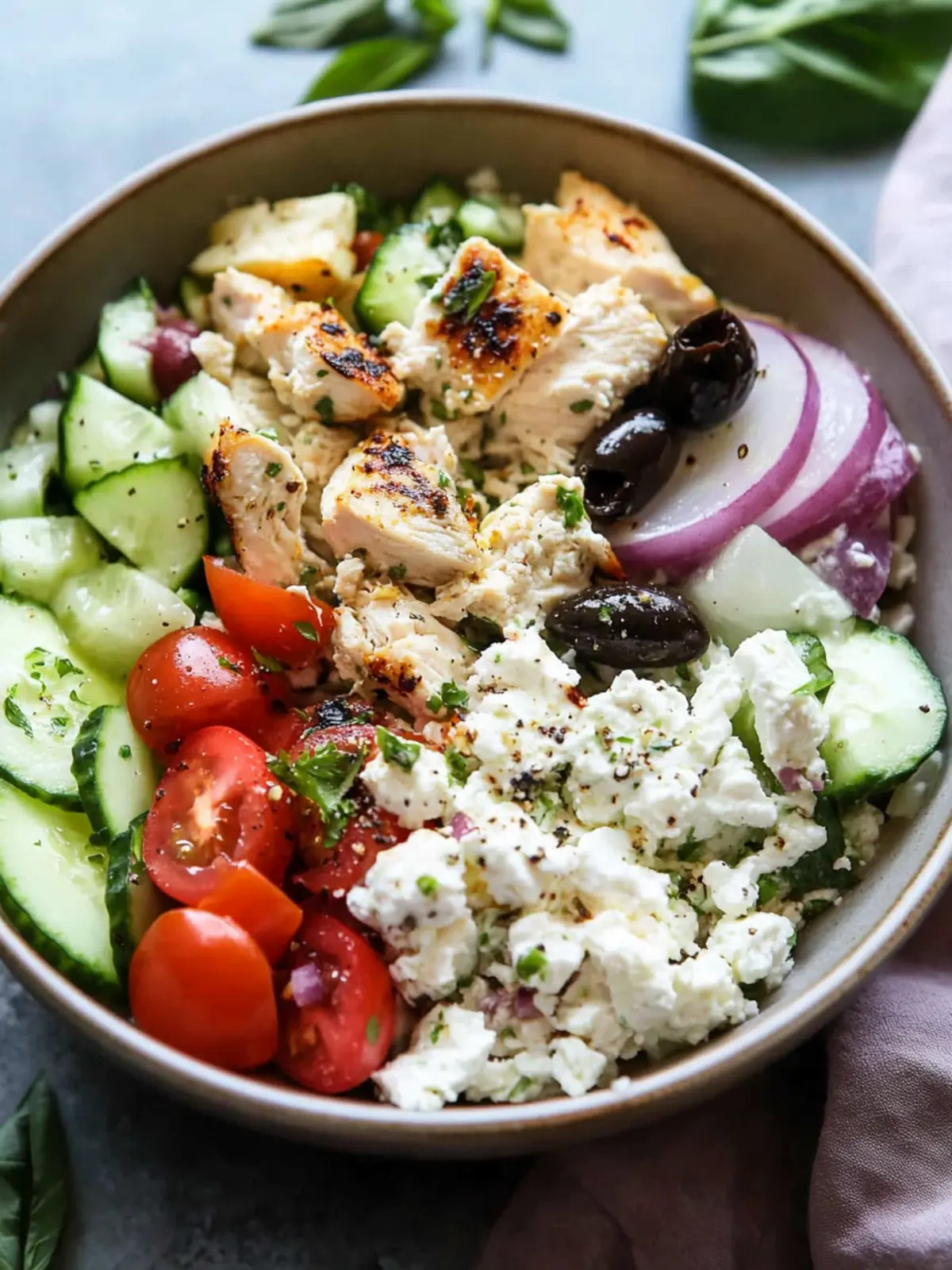 Delicious Greek Chicken Bowl Recipe for Meal Prep Magic 3 Greek Chicken Bowl Recipe