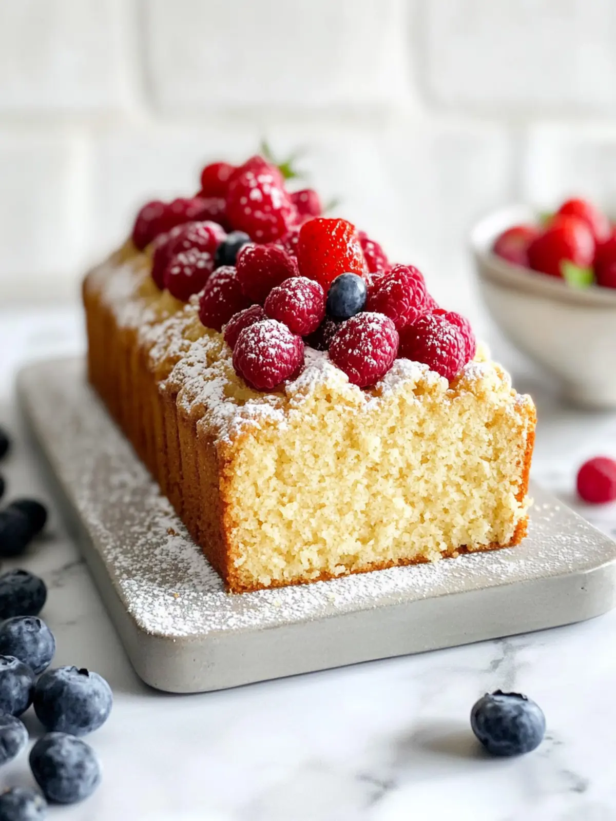Gluten Free Vegan Pound Cake