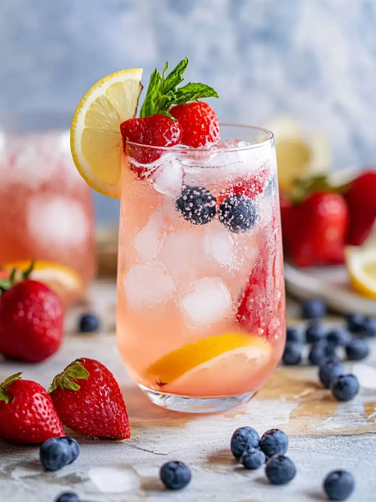 Celebratory 4th of July Mocktail for a Refreshing Twist 5 Mocktail