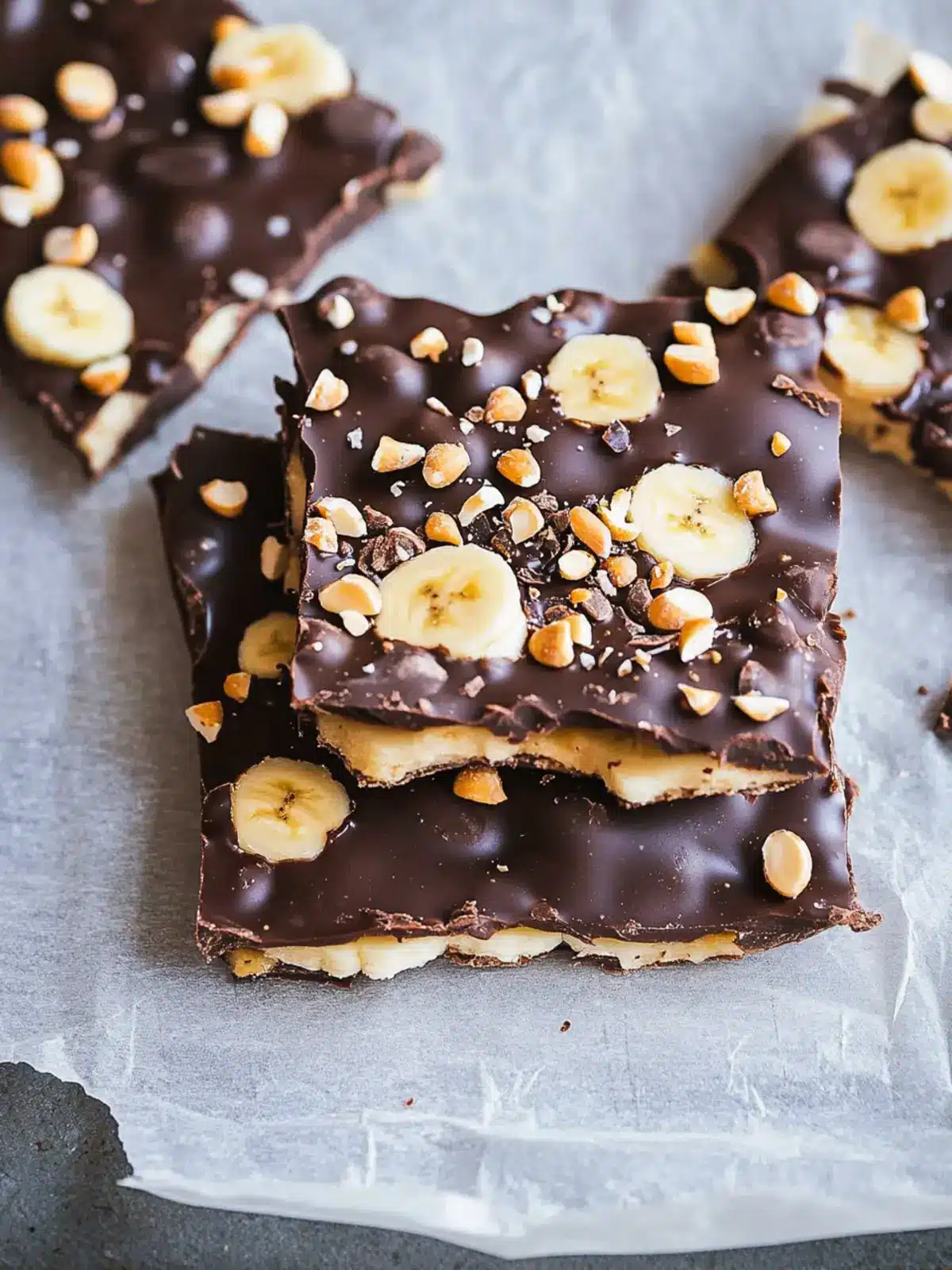Viral Chocolate Banana Bark Recipe You'll Want to Share 3 Viral Chocolate Banana Bark Recipe