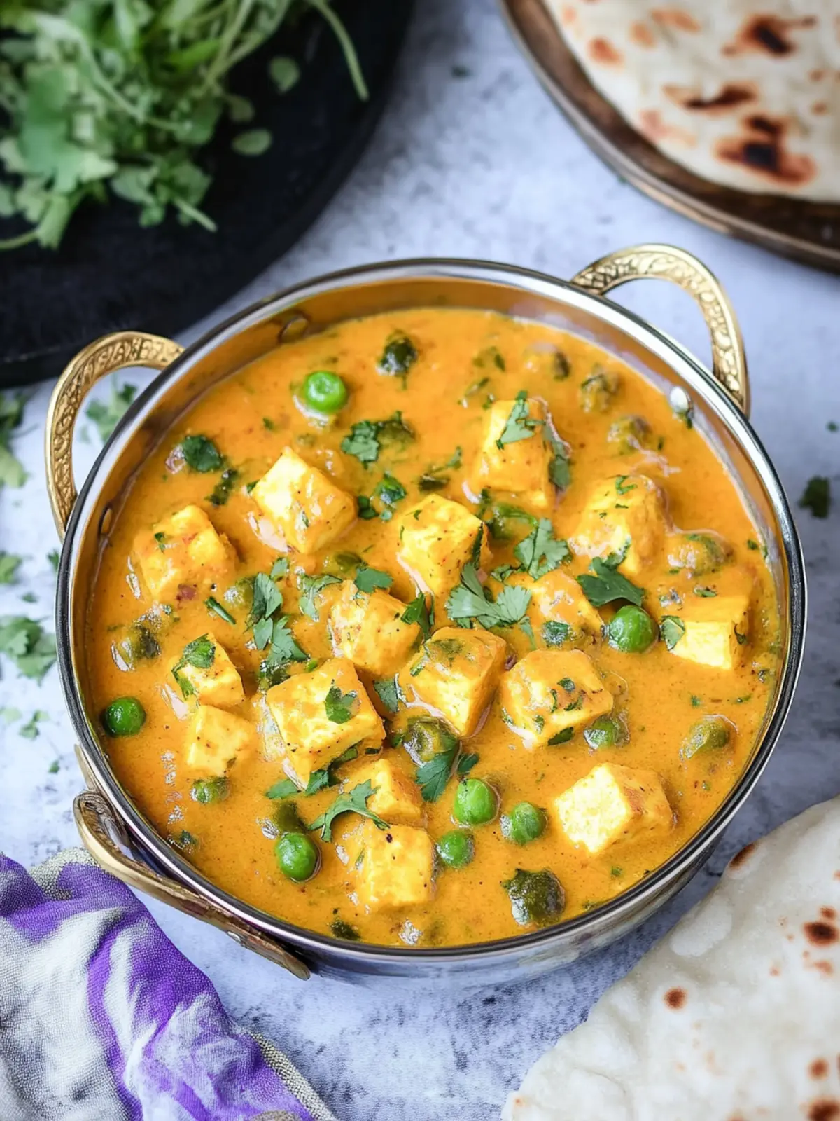 Methi Malai Matar Paneer