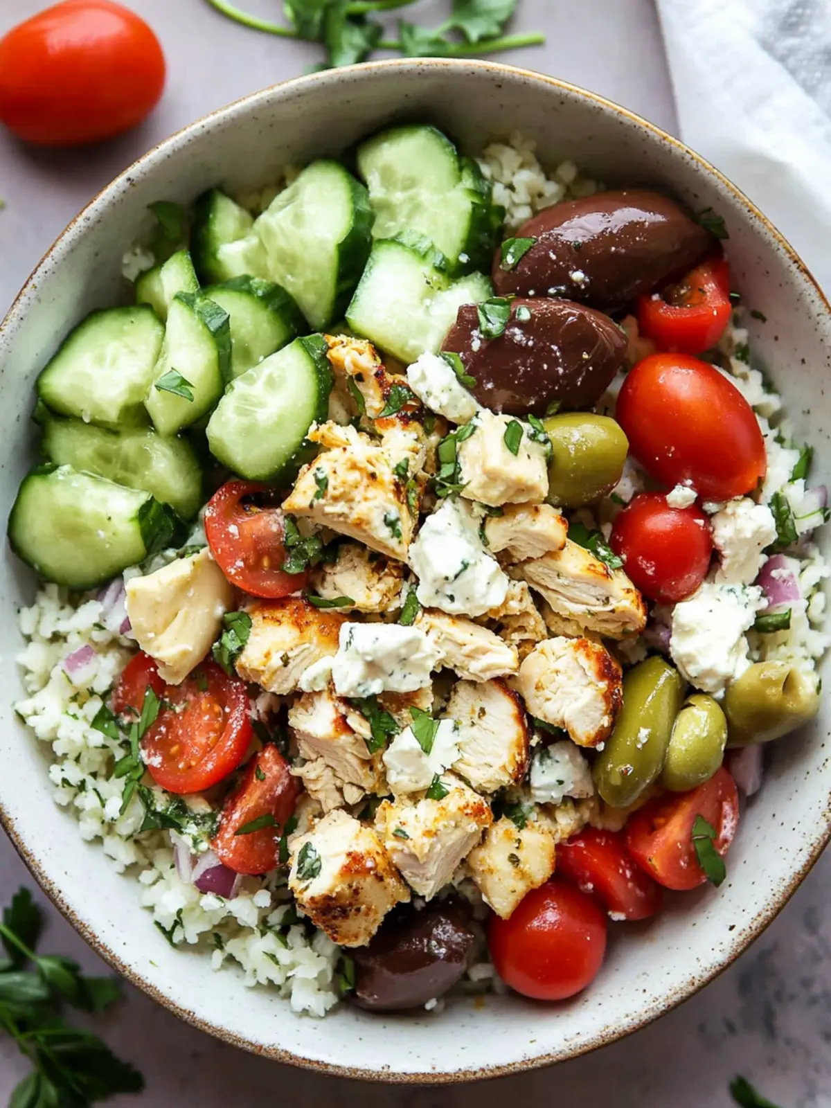 Delicious Greek Chicken Bowl Recipe for Meal Prep Magic 4 Greek Chicken Bowl Recipe