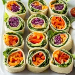Rainbow Veggie Pinwheels That Are Fresh, Colorful, and Crowd-Approved