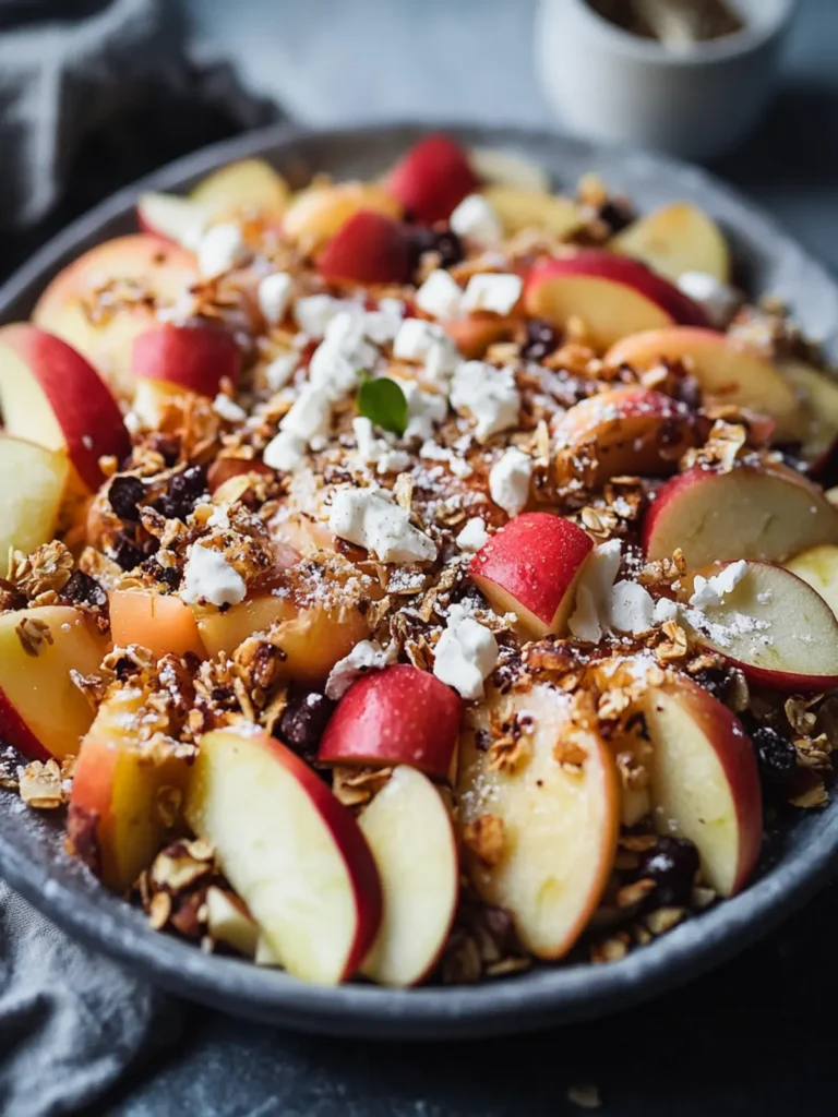 Healthy Apple Nachos