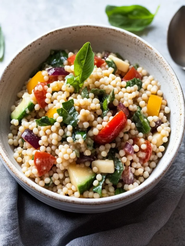 Pearl Couscous Salad