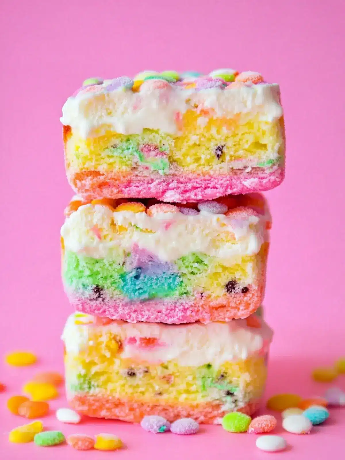 The Best Rainbow Ice Cream Sandwich: A Fun Summer Treat 5 The Best Rainbow Ice Cream Sandwich