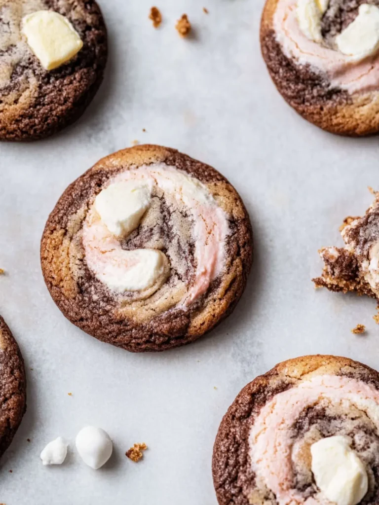 Irresistible Marshmallow Swirl Cookies