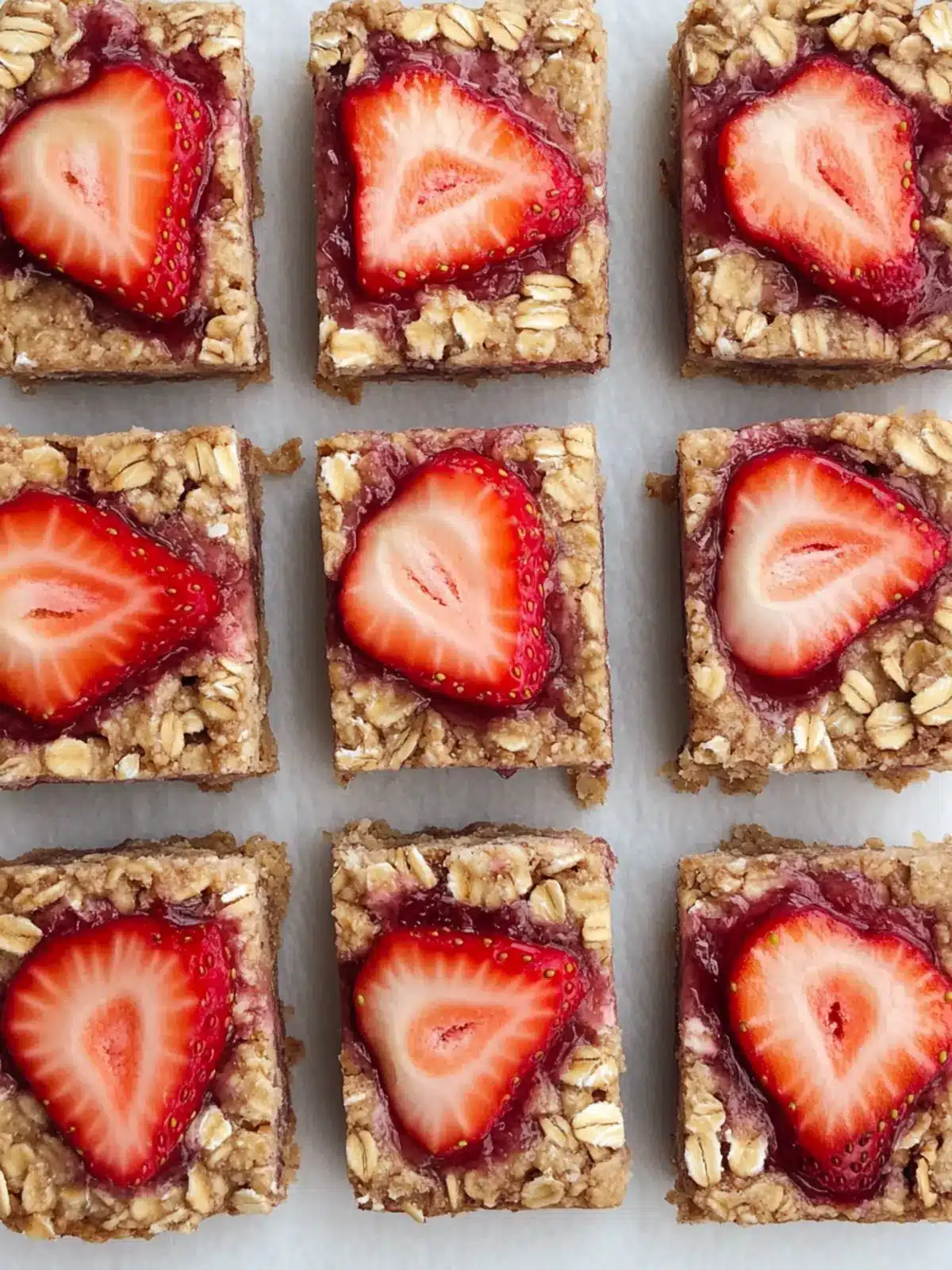 Delicious Strawberry Oatmeal Bars for Guilt-Free Snacking 3 Strawberry Oatmeal Bars