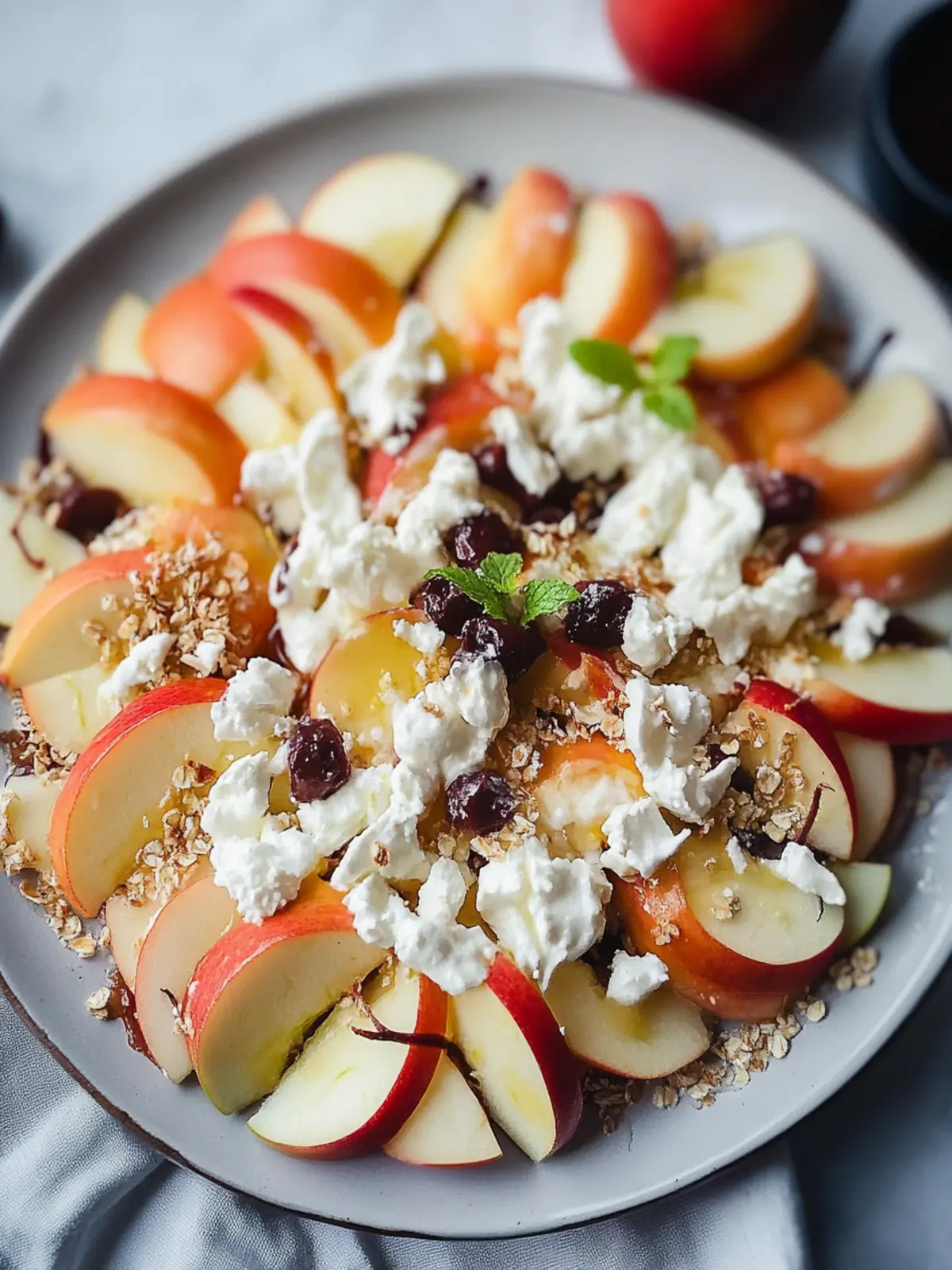 Delicious Healthy Apple Nachos with Nutty Drizzle That Delight 4 Healthy Apple Nachos