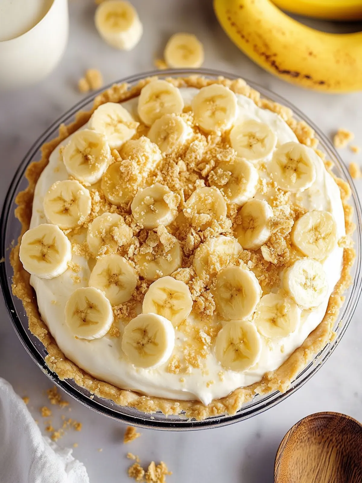 Banana Cream Pie With Pudding Mix