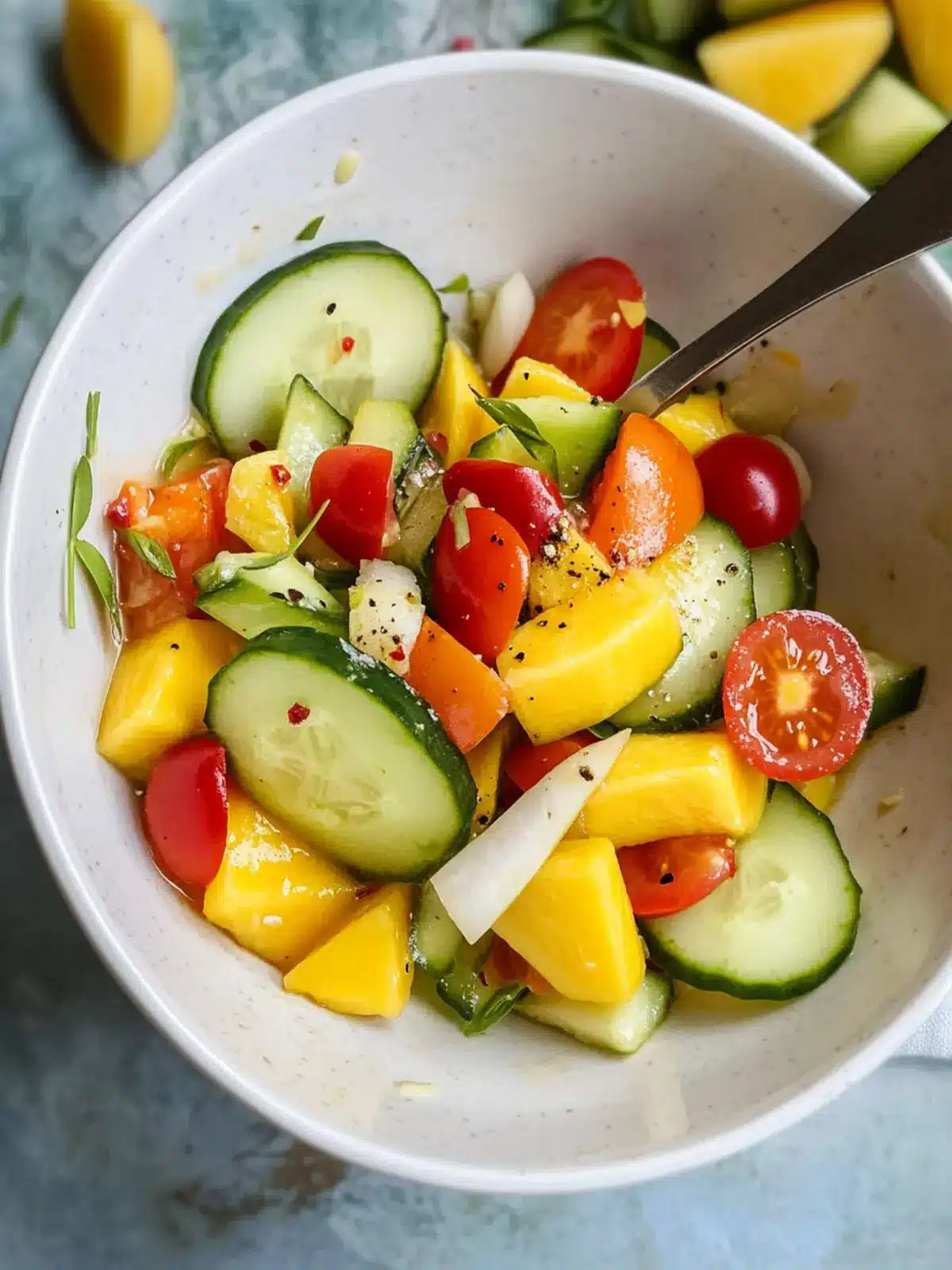 Mango Cucumber Salad: A Refreshing Summer Delight 3 Mango Cucumber Salad