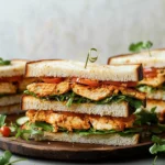 Chicken Tikka Club Sandwiches