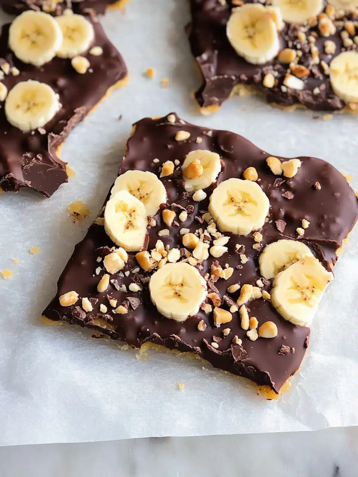 Viral Chocolate Banana Bark Recipe You'll Want to Share 4 Viral Chocolate Banana Bark Recipe