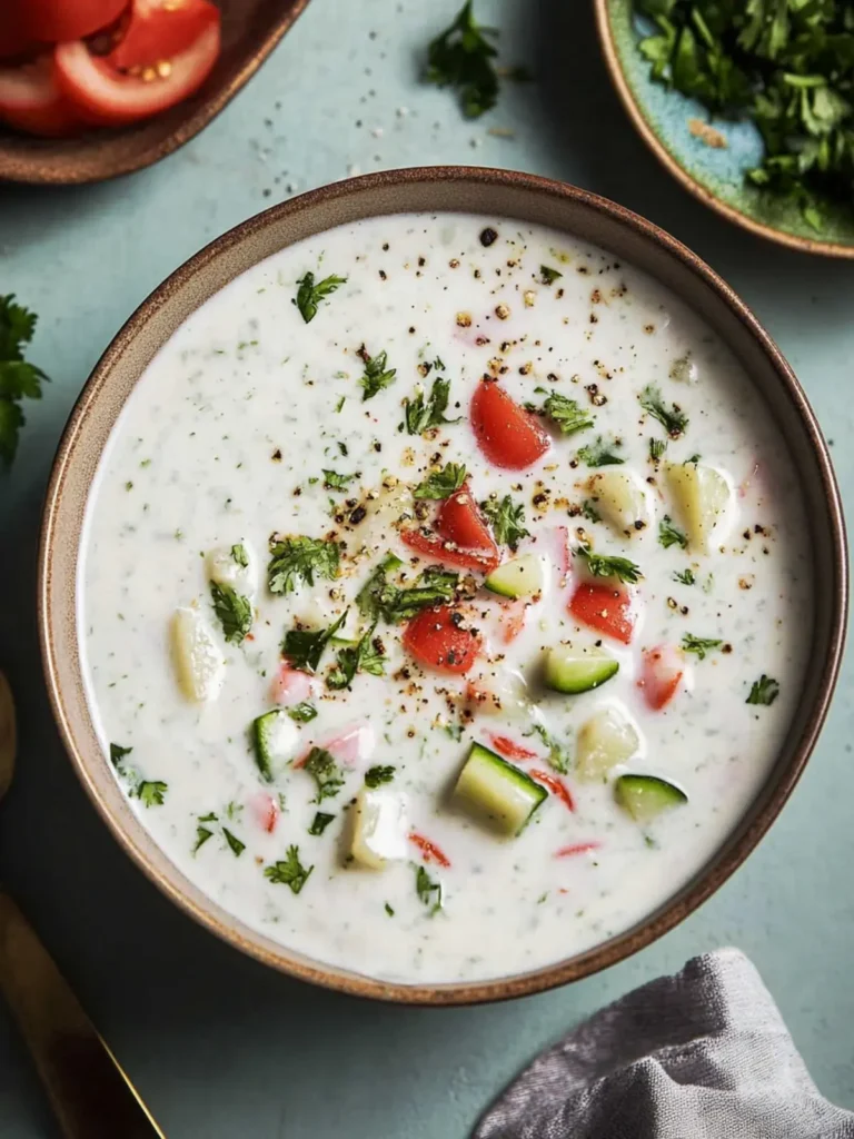 Vegetable Raita