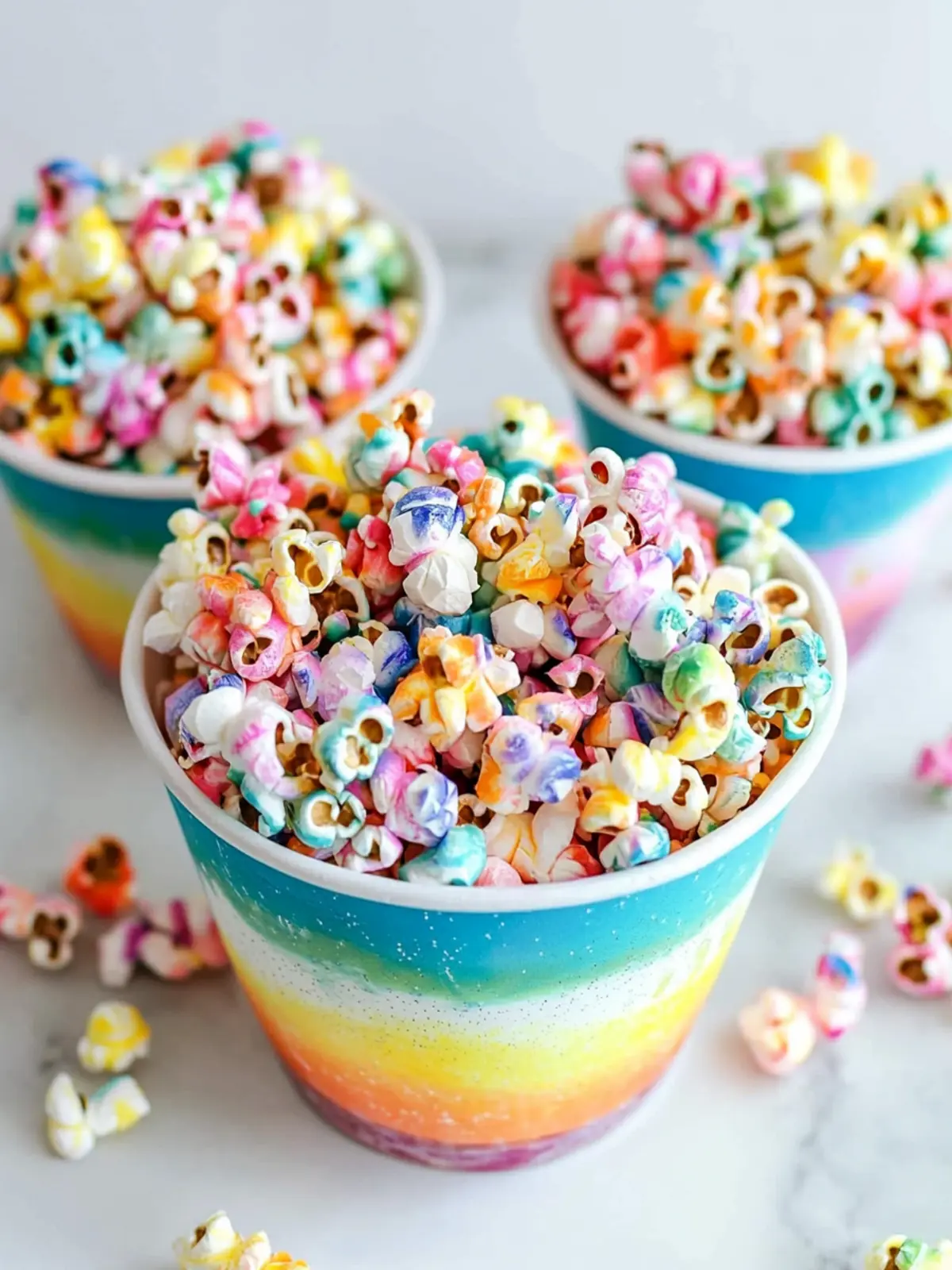 Rainbow Popcorn
