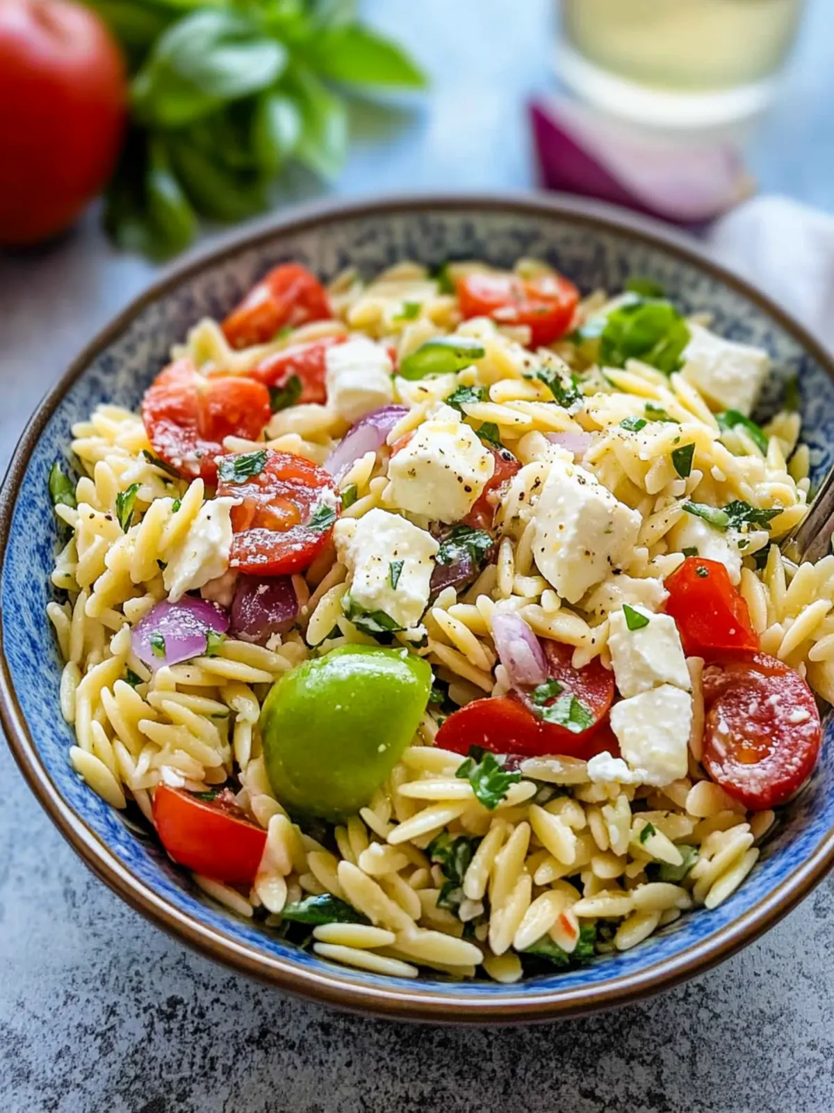 Greek Orzo Salad