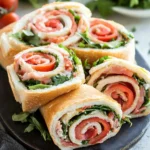 Savory Italian Sub Pinwheels for Effortless Entertaining 44 Italian Sub Pinwheels
