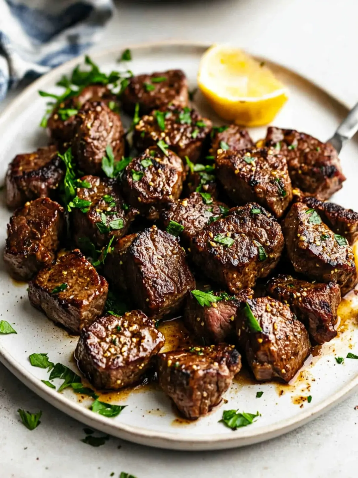 Garlic Butter Steak Bites